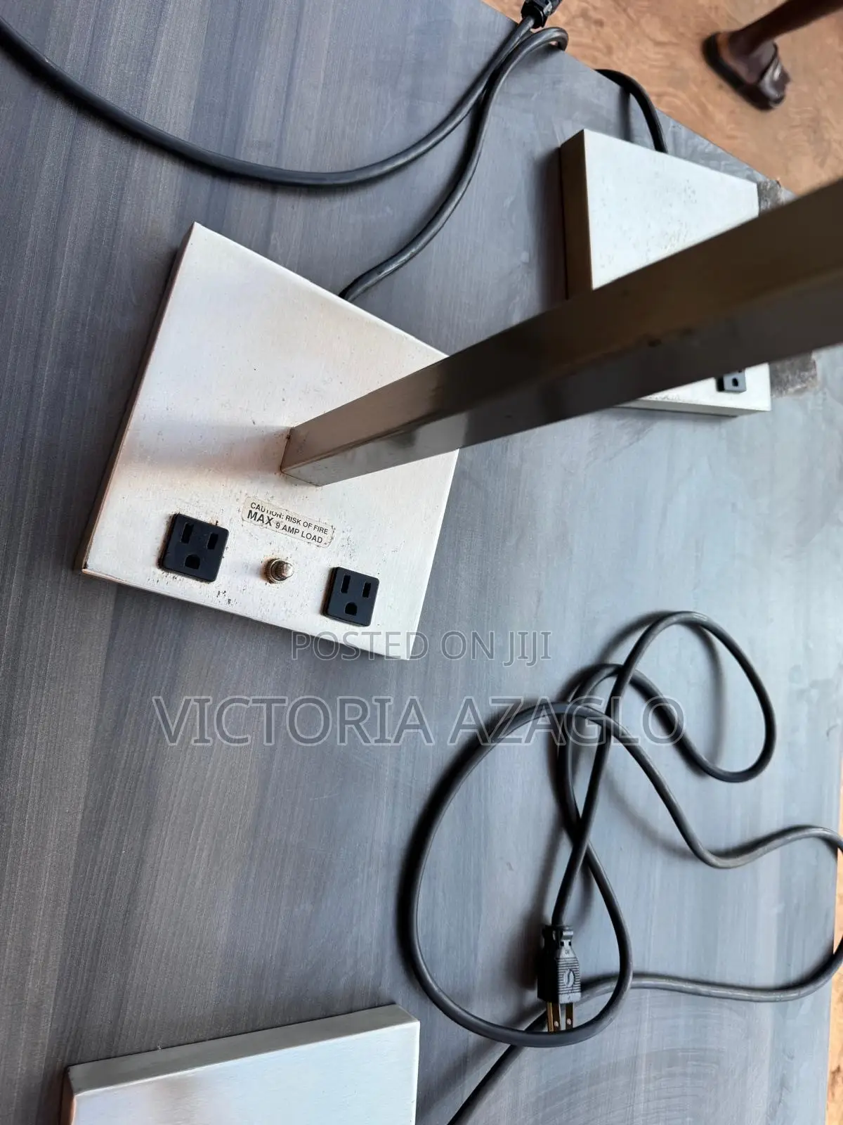 Multifunctional Table Lamp With Sockets