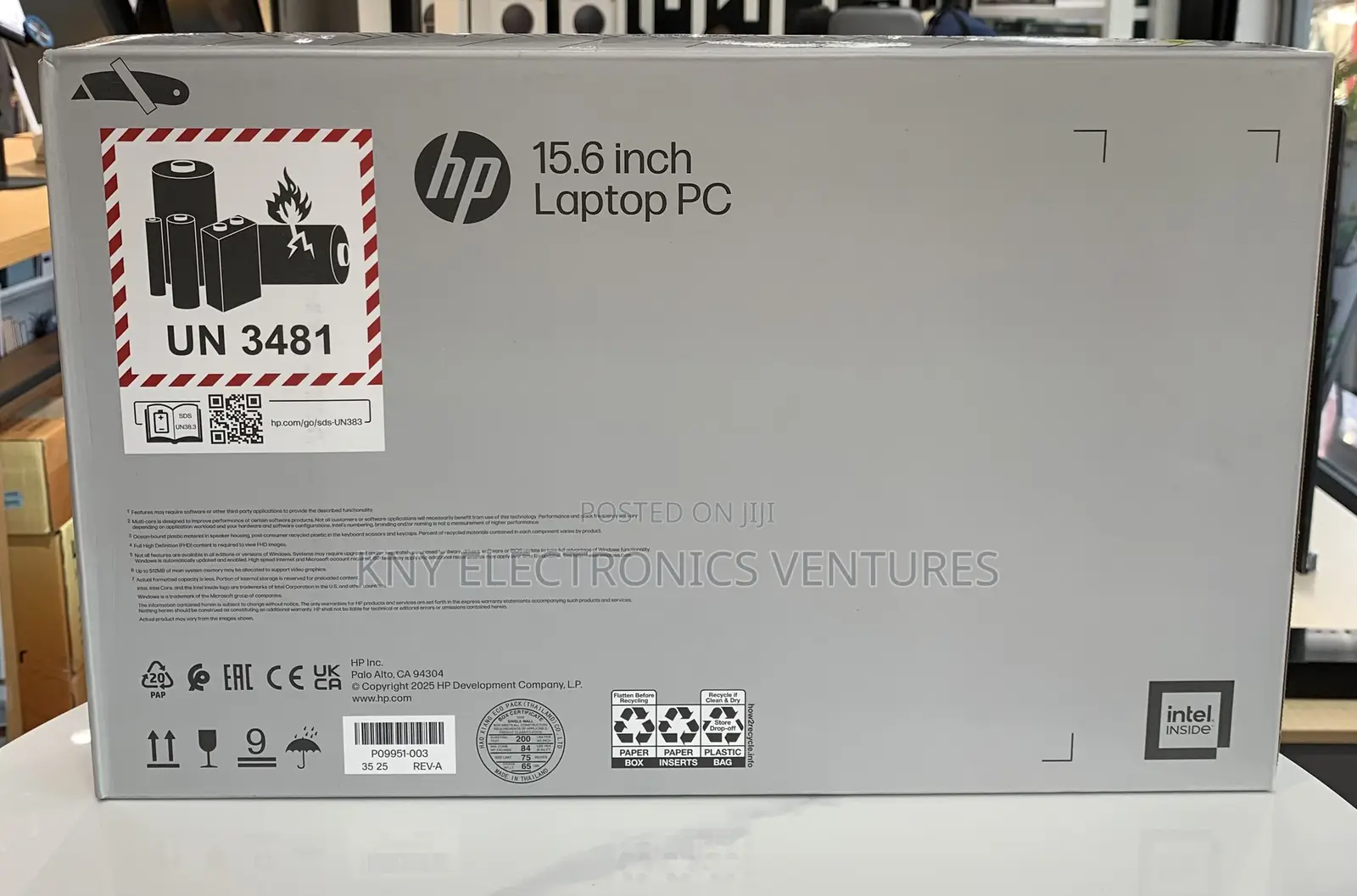 New Laptop HP 15 8GB Intel Core i3 SSD 256GB