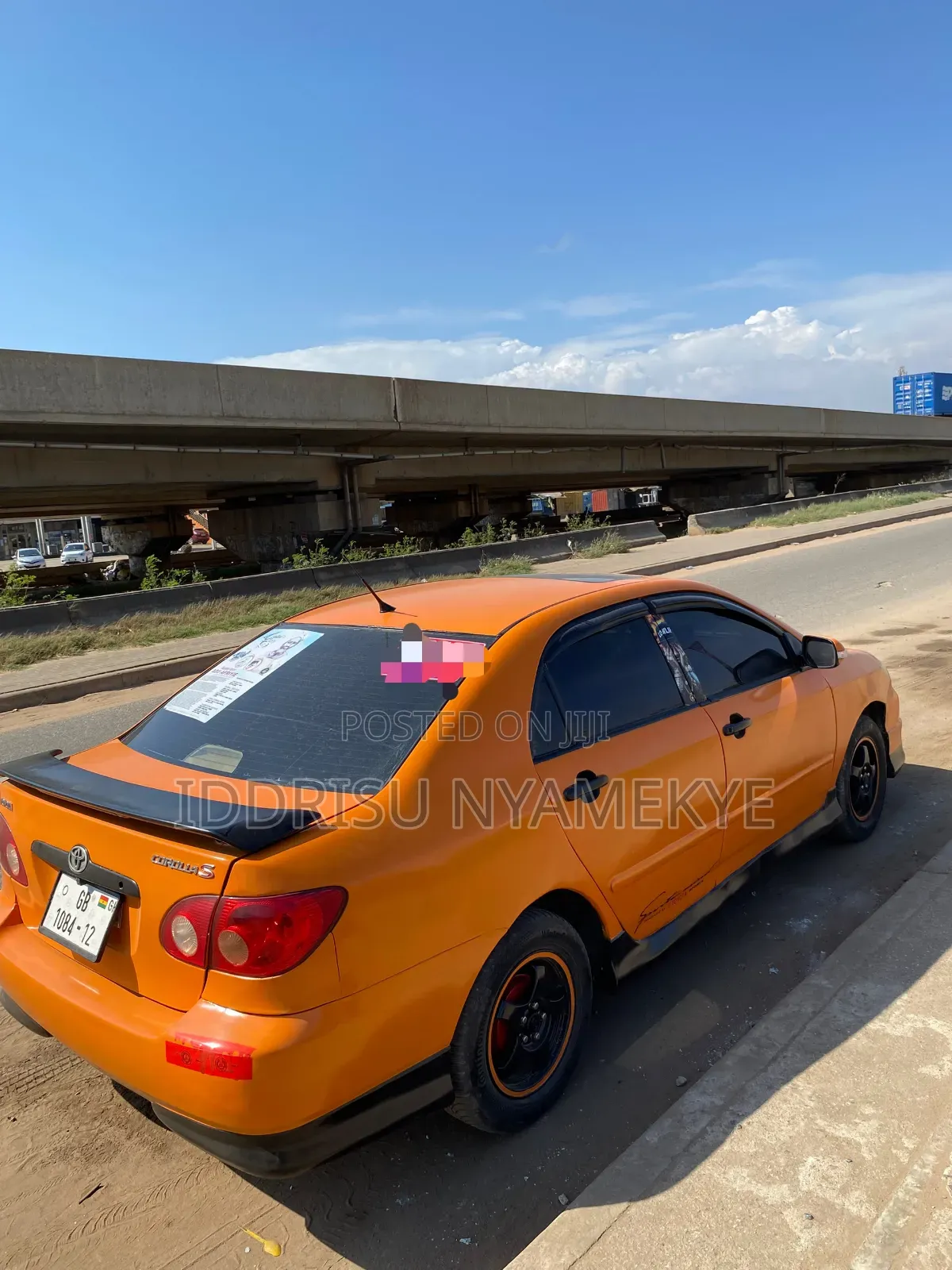 Toyota Corolla 2007 Orange