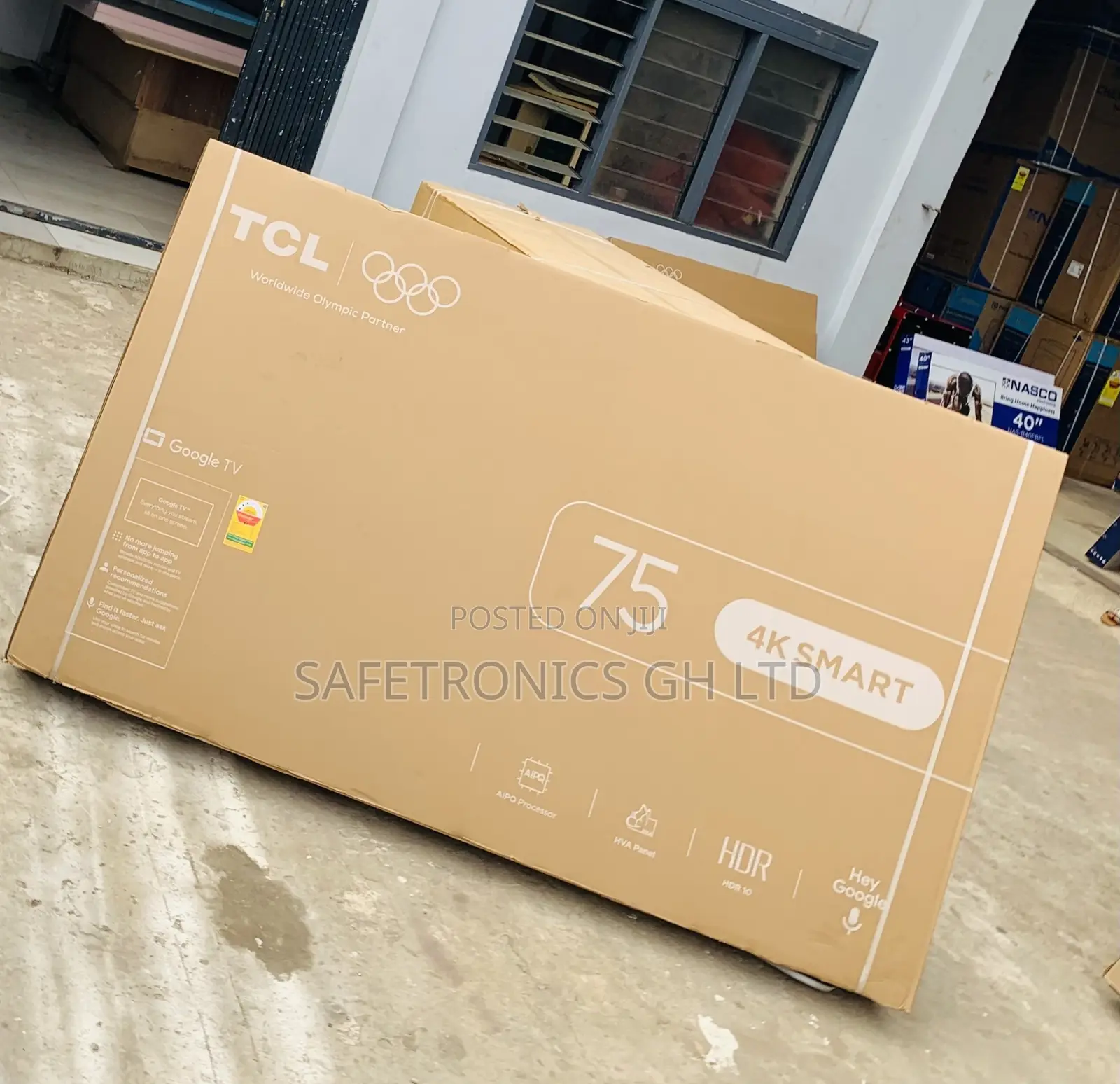 Quality Unveiling • TCL 75 Inch Smart Uhd Android Frameless Led TV