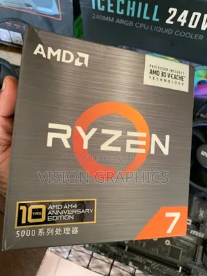 AMD Ryzen 7 5800x3d 10th Anniversary Edition CPU AM4 Gaming Beast