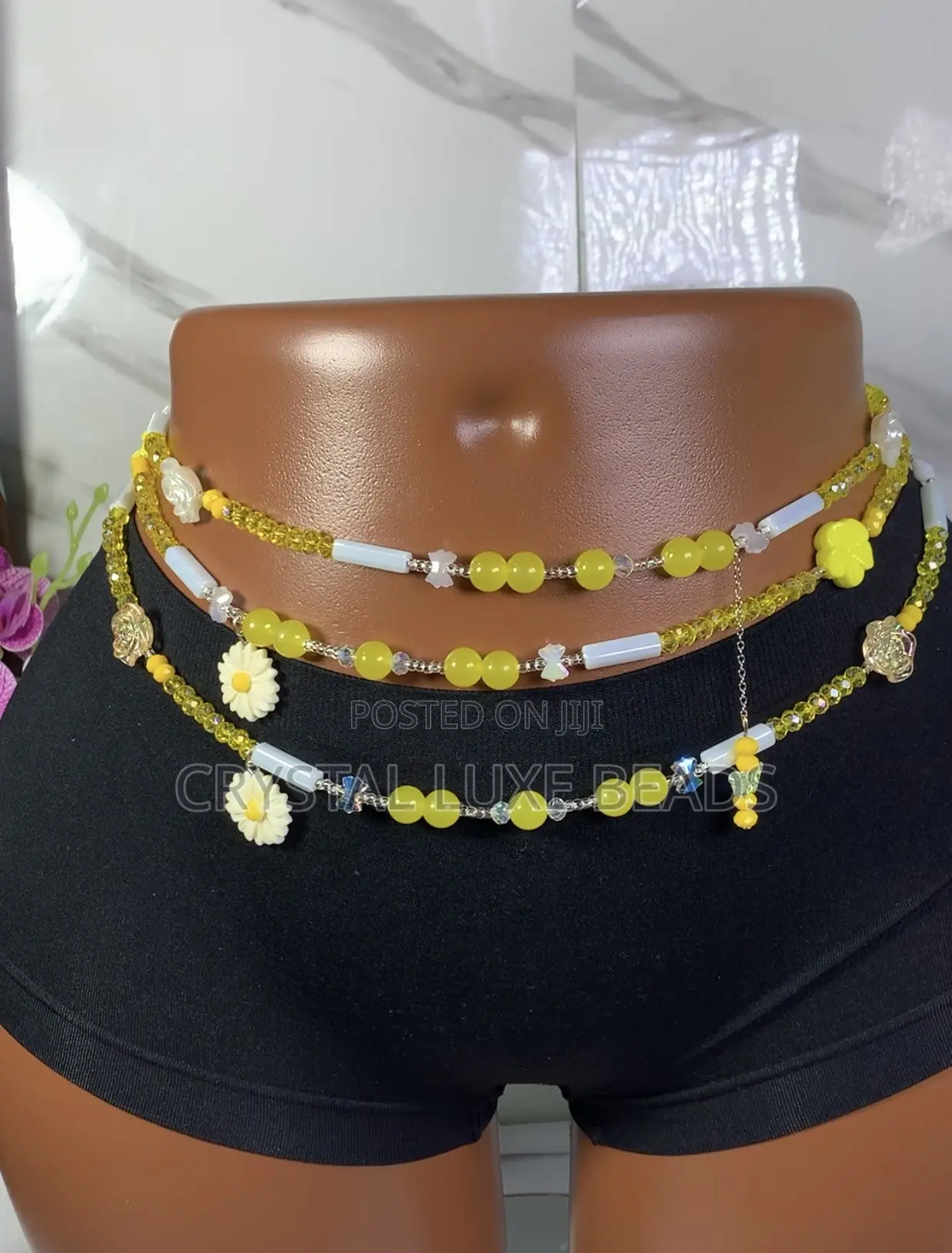 Golden Grace Waist Beads
