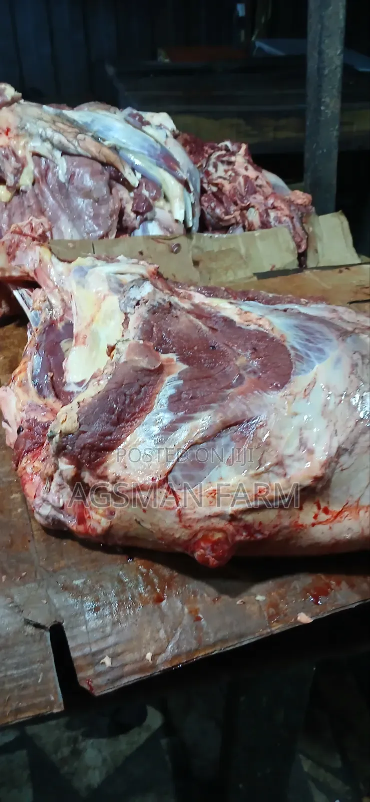 Fresh Boneless Beef Available