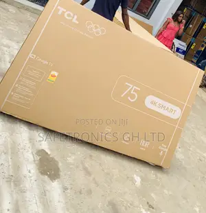 Exclusive 75 Inch Smart Uhd Android TCL Frameless * Led TV