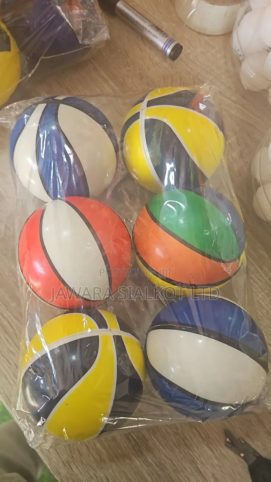 Foam Balls Pack of 06 Mini Soft Balll