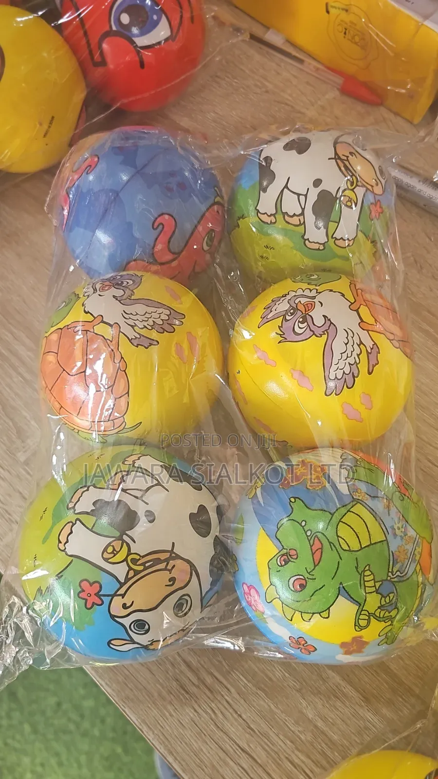 Foam Balls Pack of 06 Mini Soft Balll