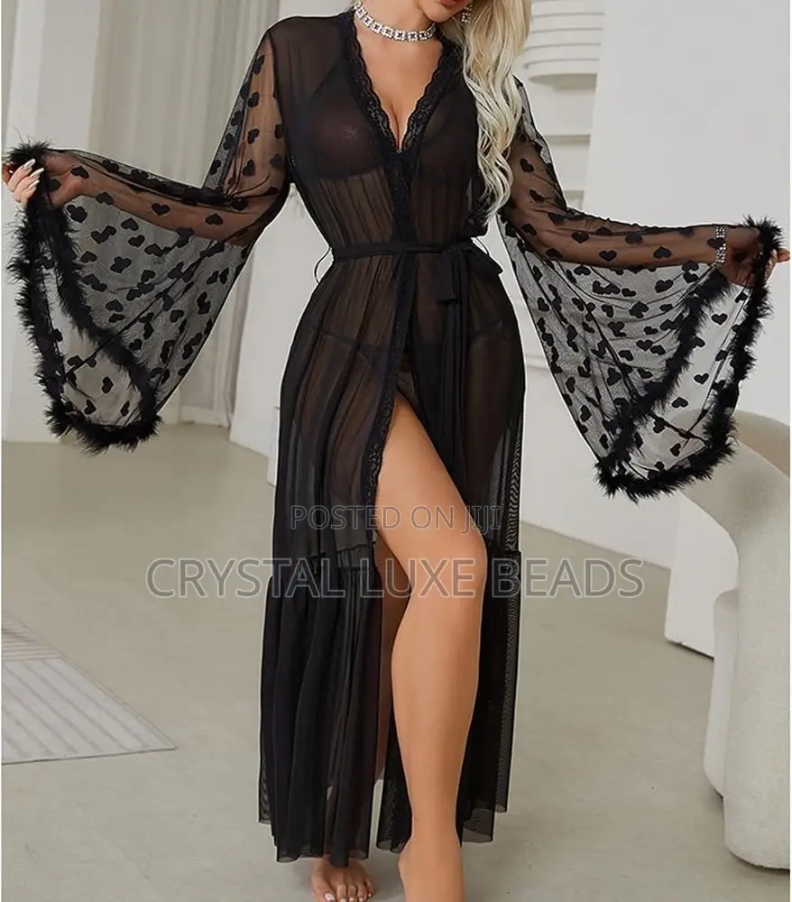 Beautiful Oplxuo Sexy Robe Nightwear