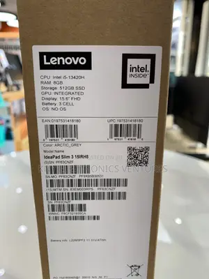 New Laptop Lenovo Ideapad 3 8GB Intel Core i5 SSD 512GB