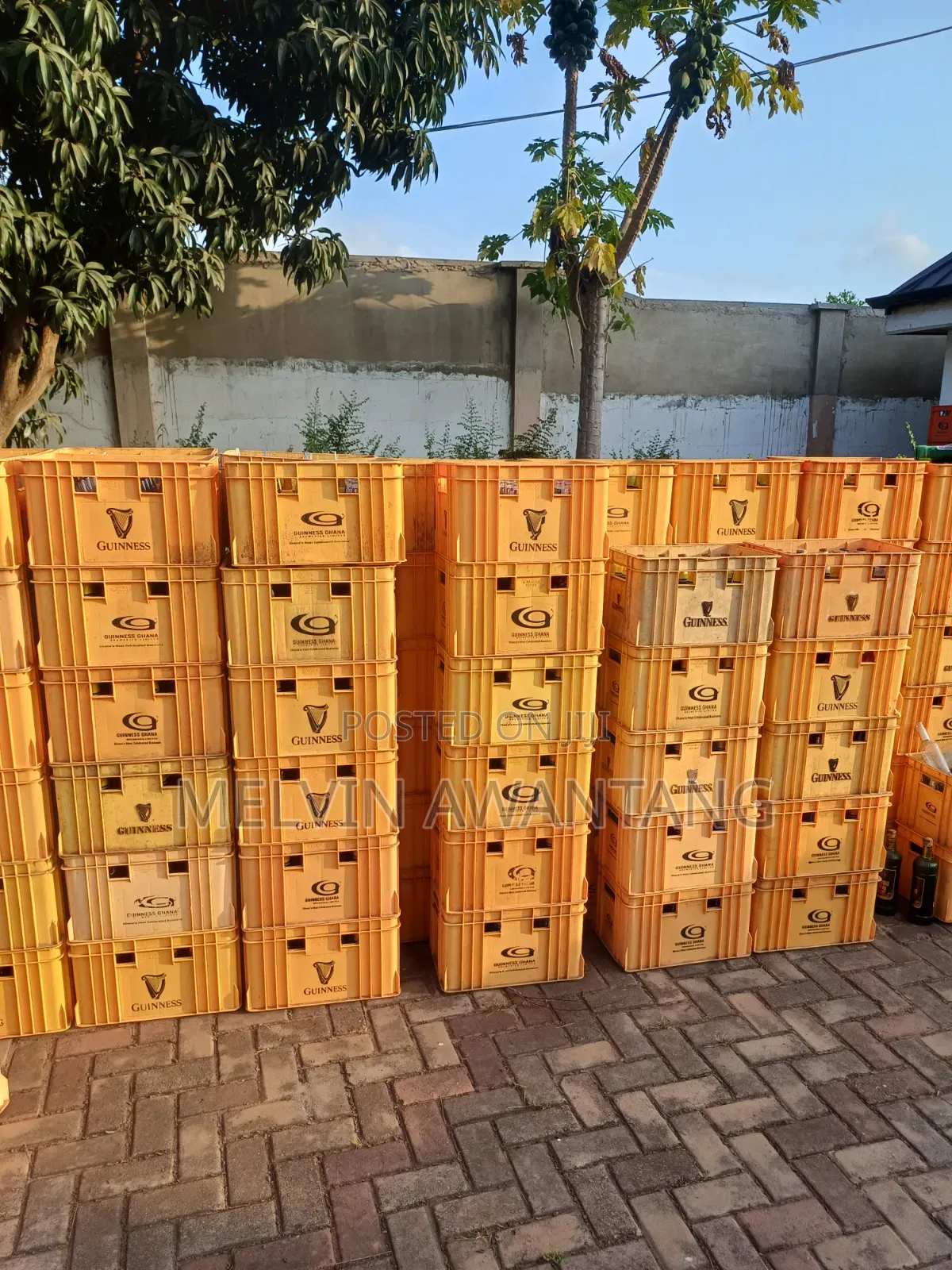 Accra Brewery and Guinness Ghana Crates for Sale