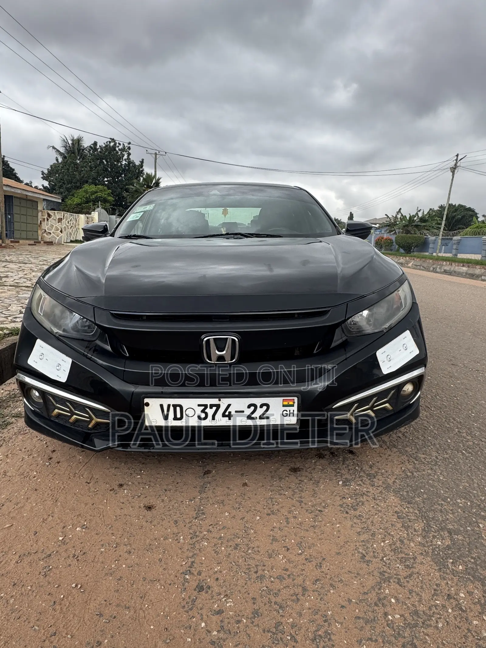 Honda Civic Sport Hatchback 2020 Black