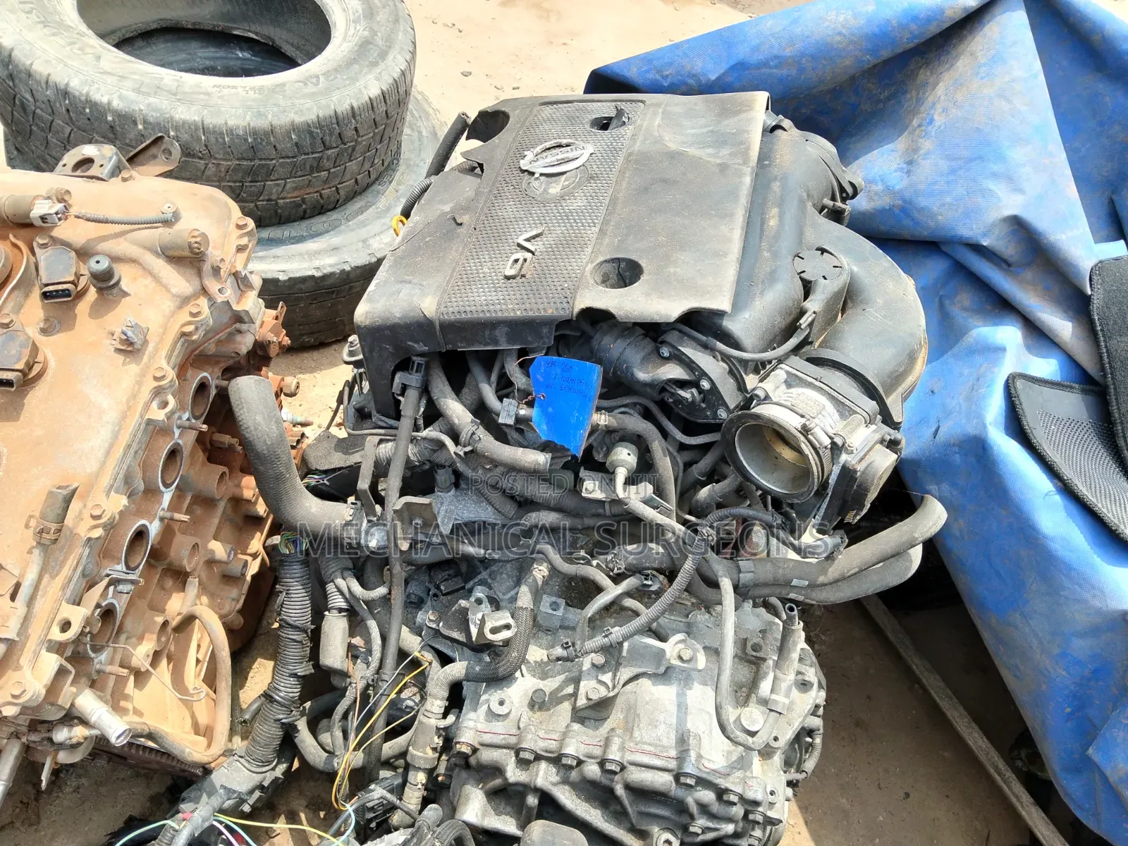 2013 ~ 2016 Nissan Pathfinder Complete Engine With AWD Transmission