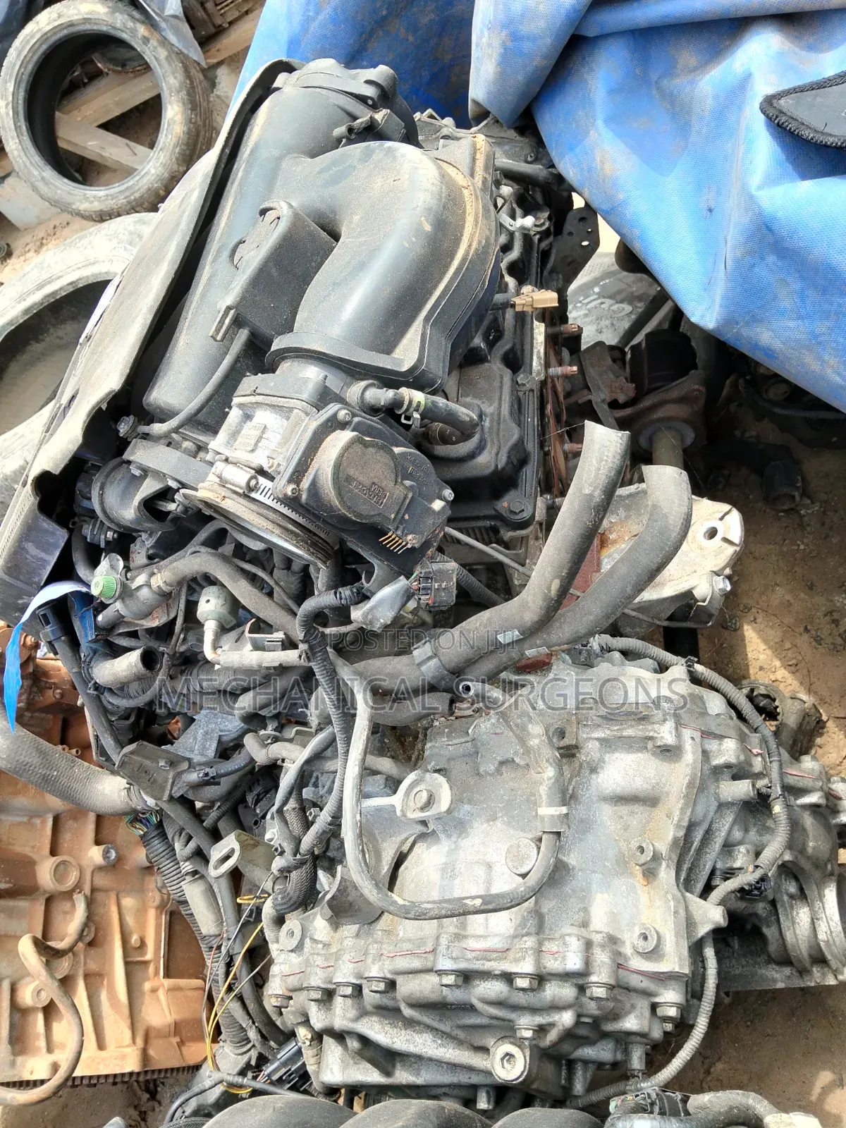 2013 ~ 2016 Nissan Pathfinder Complete Engine With AWD Transmission