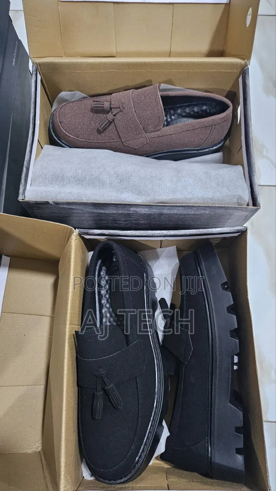 Suede Tassel Loafer