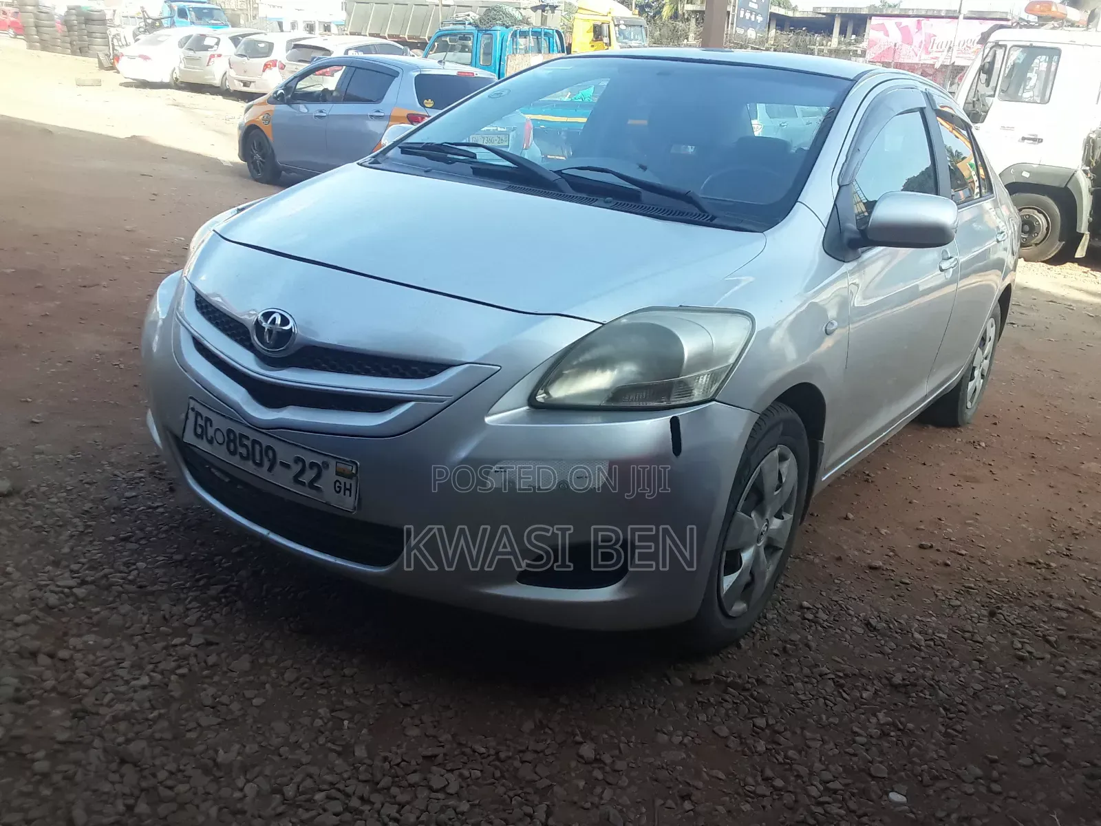Toyota Belta 2010 Gray