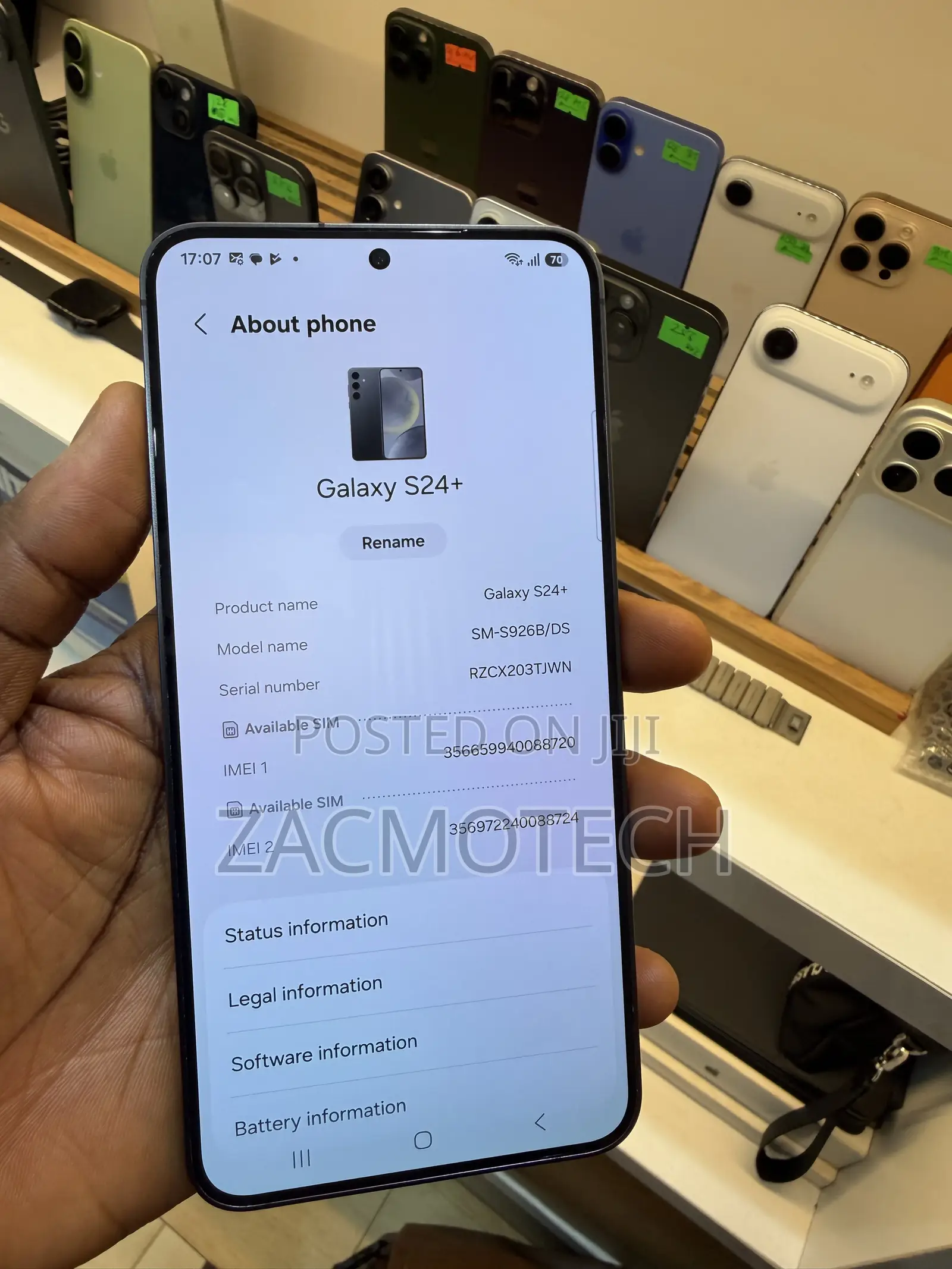 Samsung Galaxy S24+ 512 GB Gray