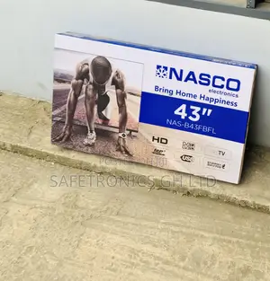 Quality Sleek ^ Led Digital Satellite Nasco 43 Inch Full HD TV