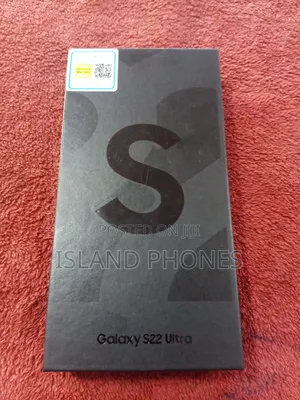 New Samsung Galaxy S22 Ultra 5G 128 GB Black