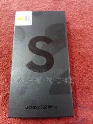 New Samsung Galaxy S22 Ultra 5G 128 GB Black