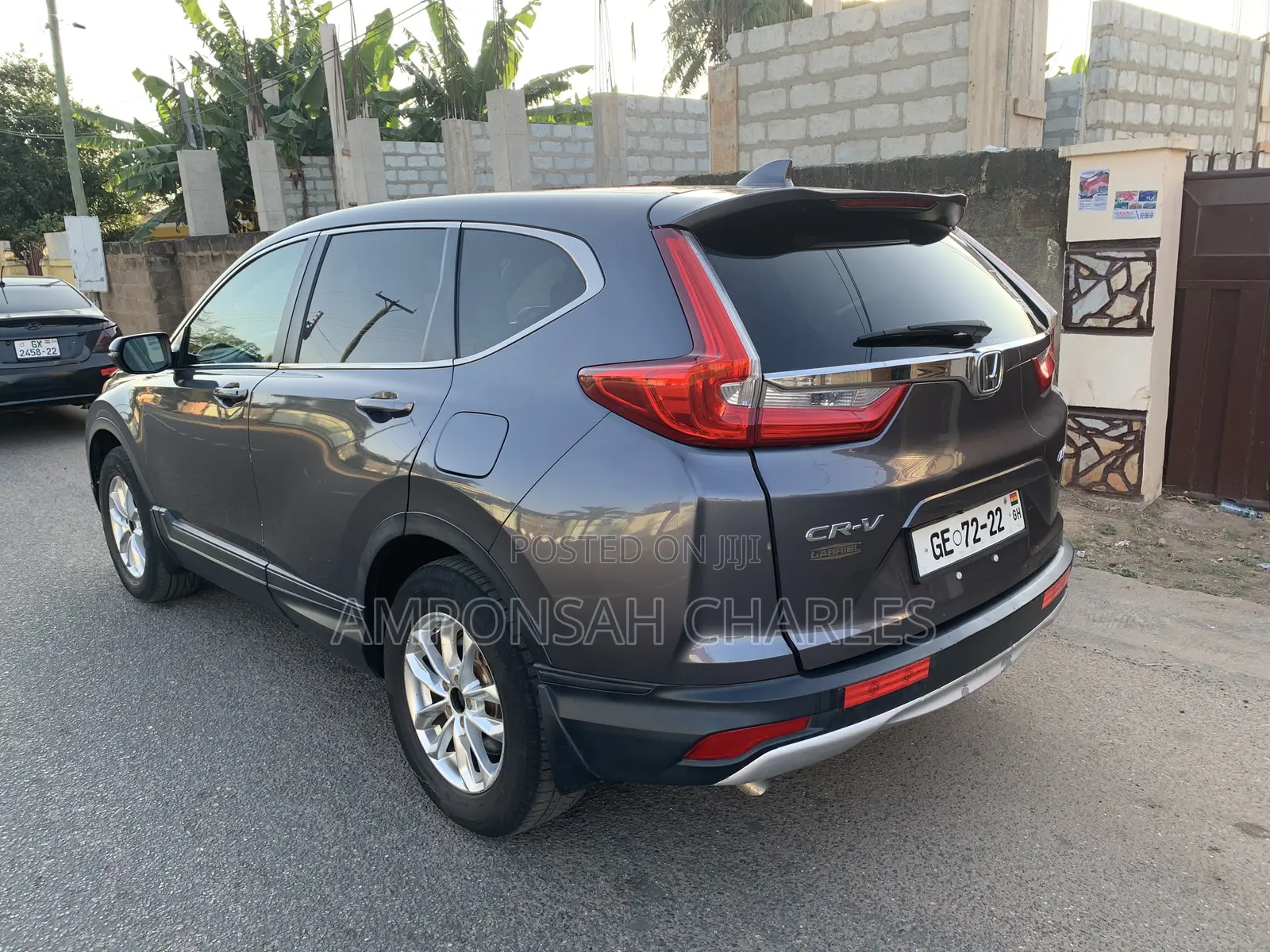 Honda CR-V Touring AWD 2018 Gray