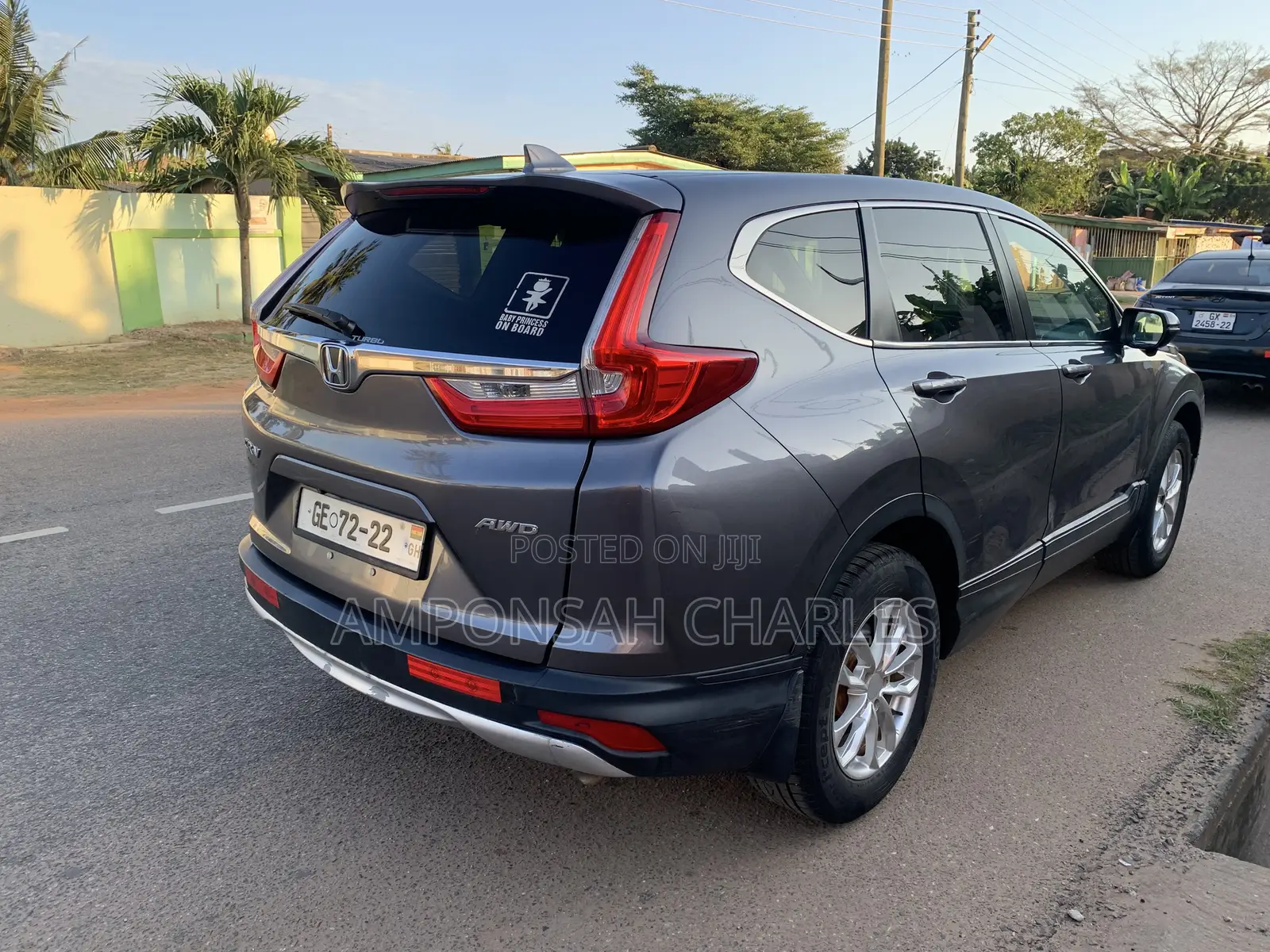 Honda CR-V Touring AWD 2018 Gray