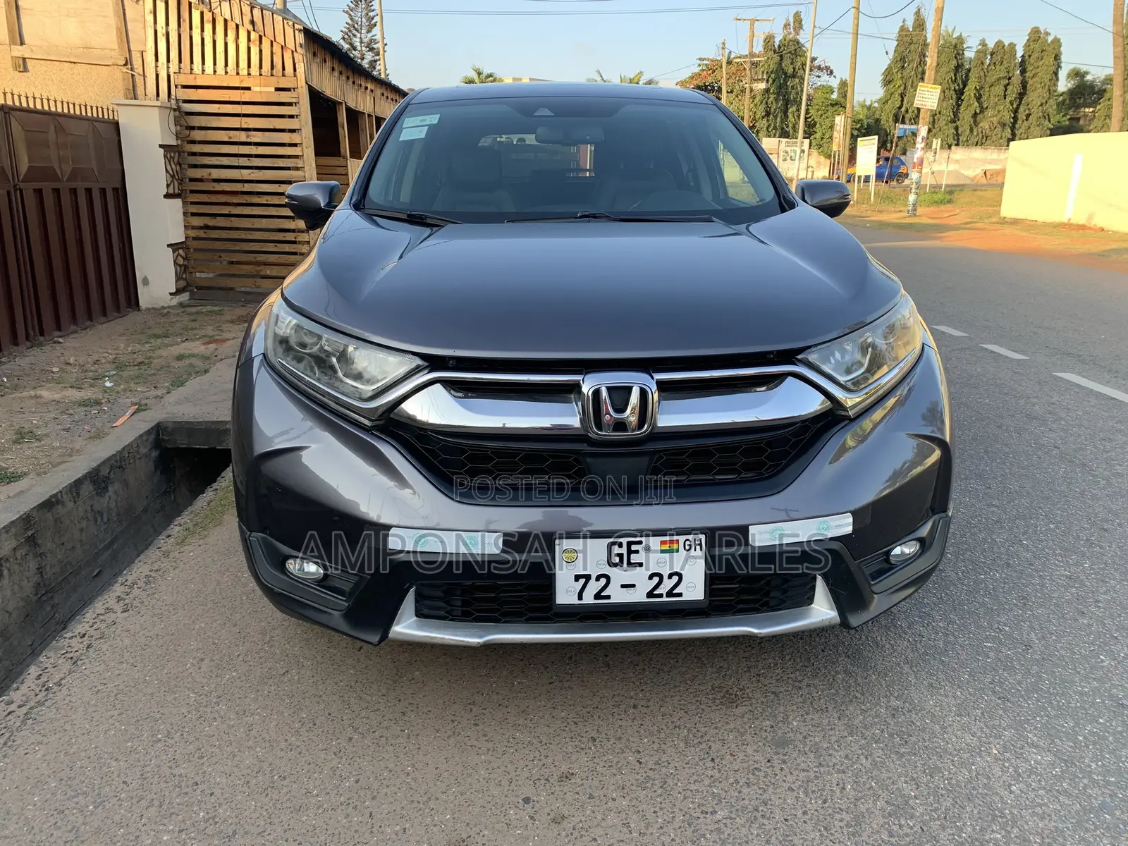 Honda CR-V Touring AWD 2018 Gray