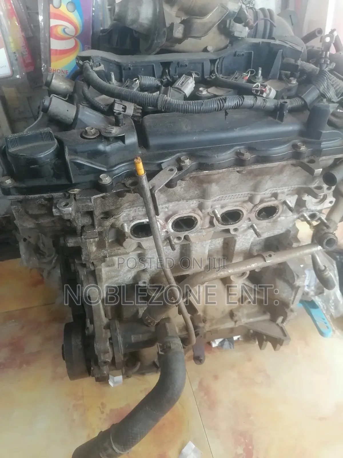 Toyota Vitz 2012/ 2013 Engine. Only Engine
