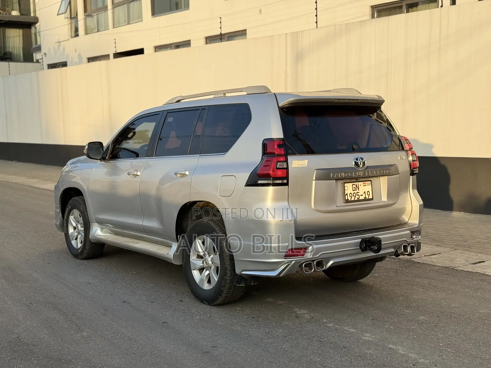 Toyota Land Cruiser Prado 3.0 190hp 2018 Silver