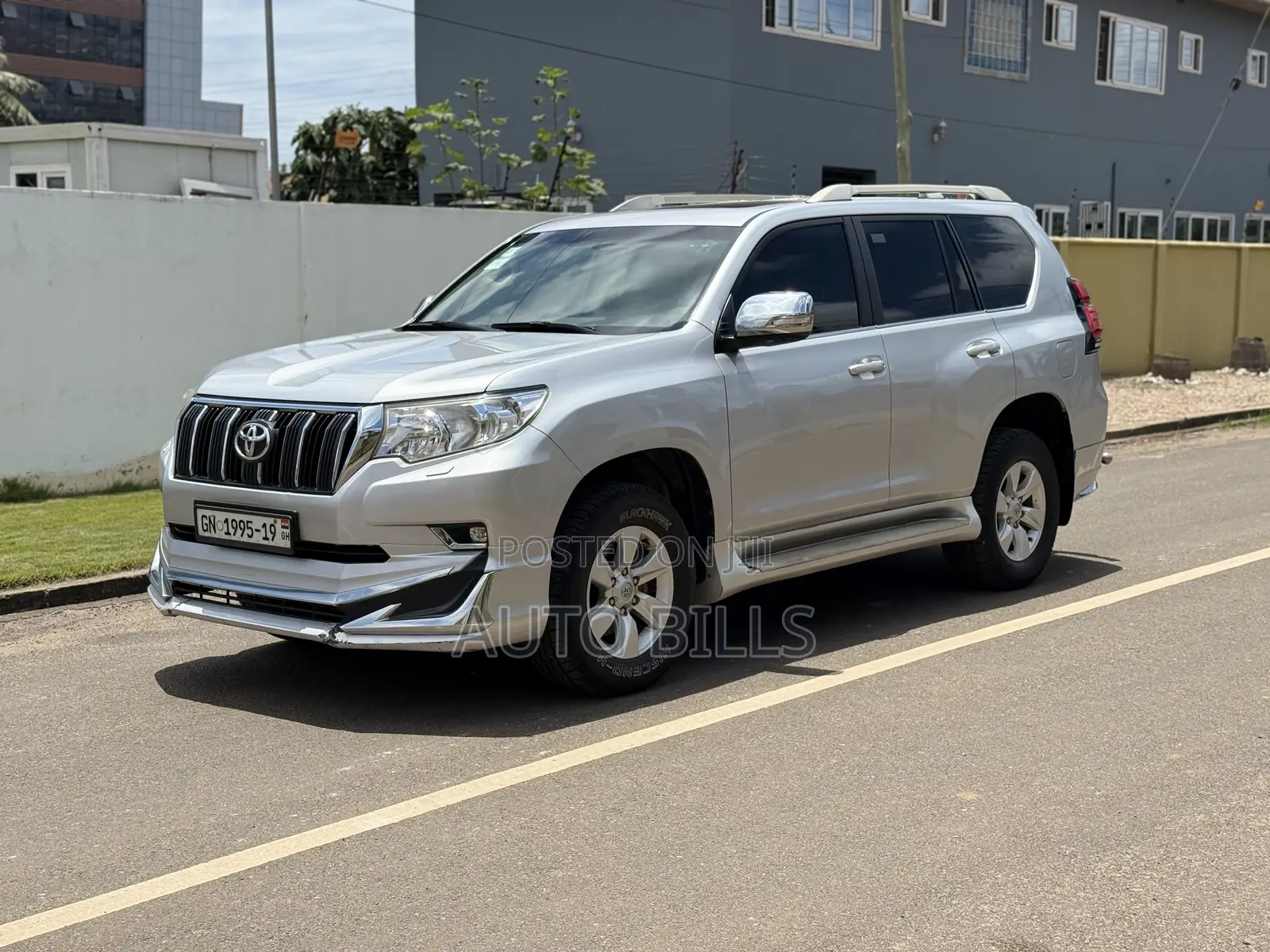 Toyota Land Cruiser Prado 3.0 190hp 2018 Silver