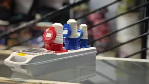 Industrial Distribution Board With 32A 5-Pin, 32A 3-Pin and 16A 3-Pins