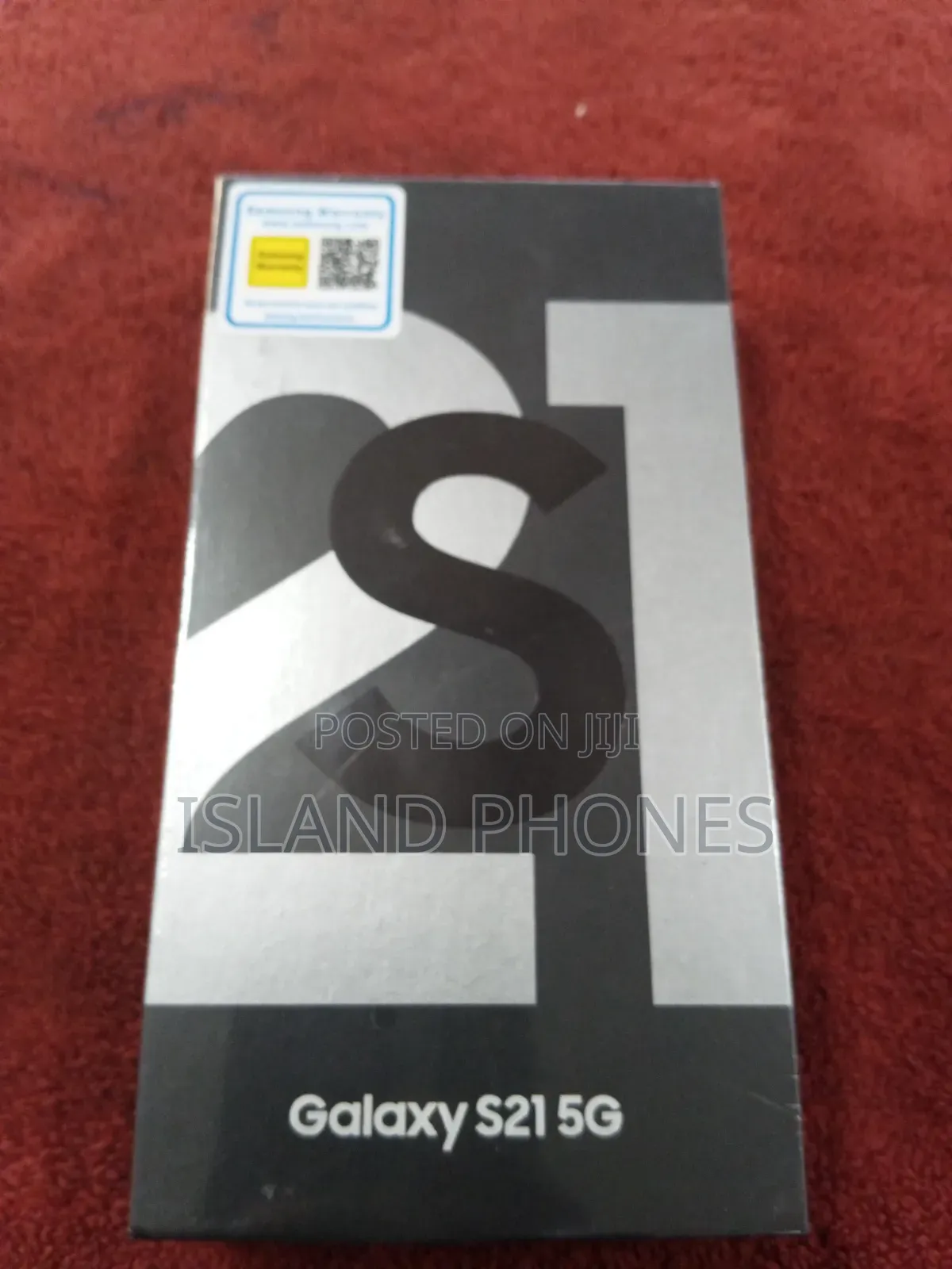 New Samsung Galaxy S21 5G 256 GB Black