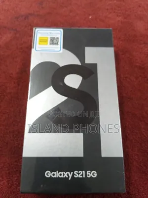 New Samsung Galaxy S21 5G 256 GB Black