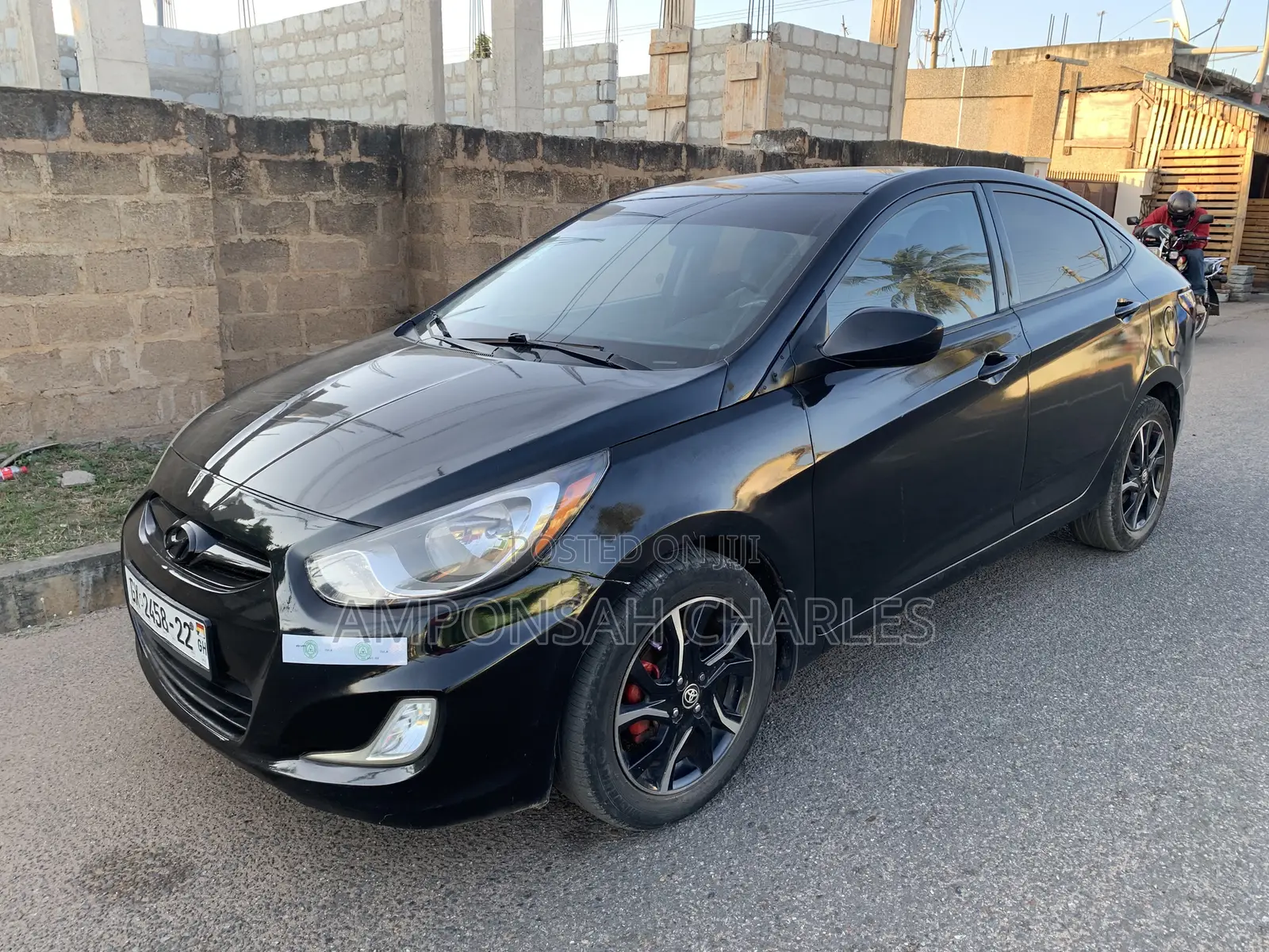 Hyundai Accent 2013 Black