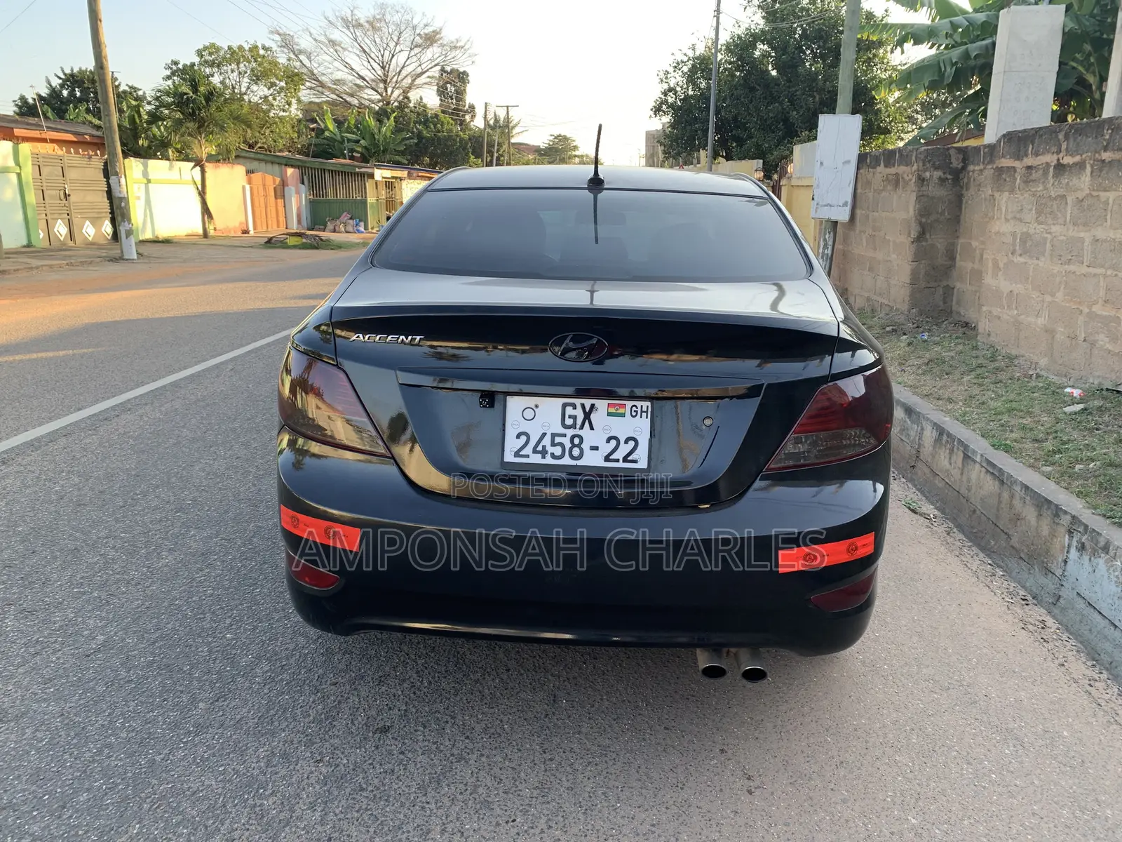 Hyundai Accent 2013 Black