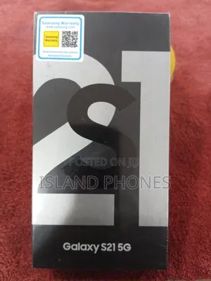 New Samsung Galaxy S21 5G 256 GB Black