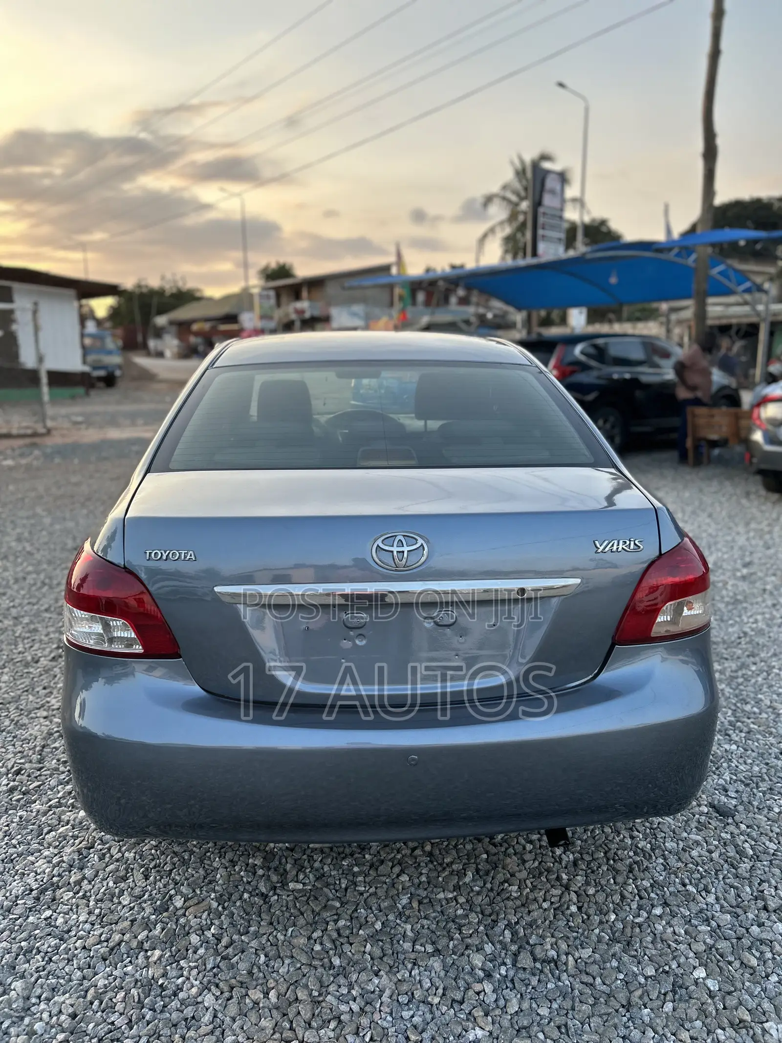Toyota Yaris 2008 Gray