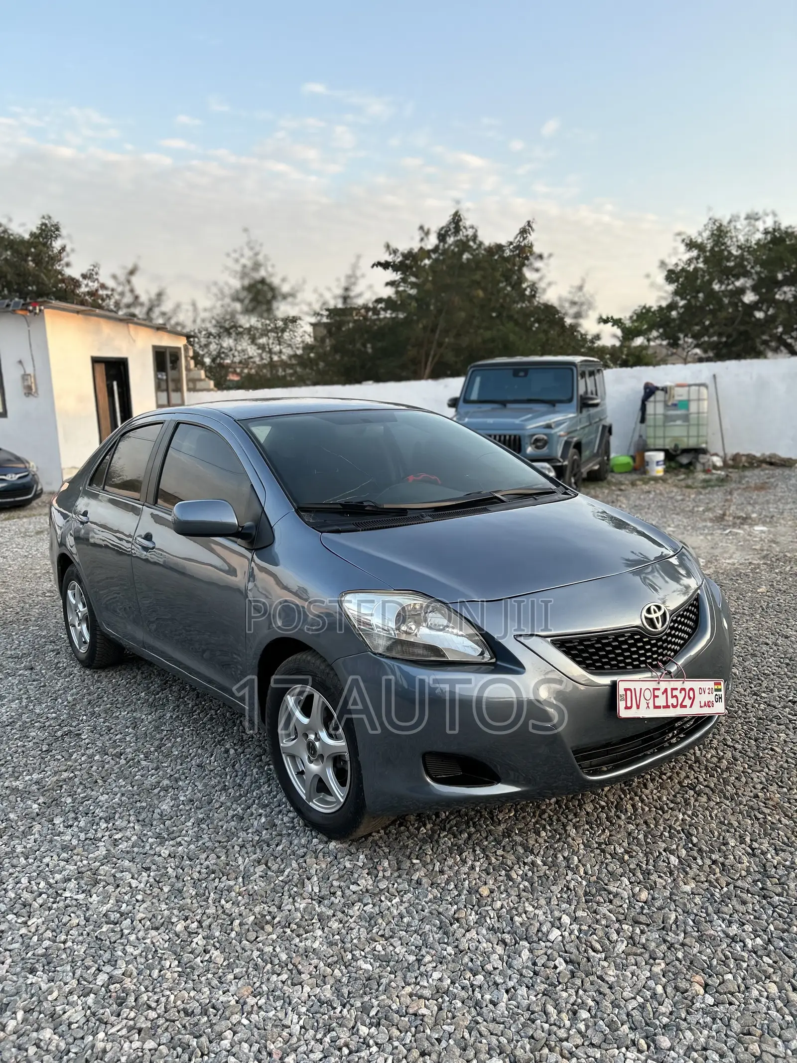 Toyota Yaris 2008 Gray