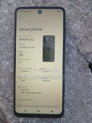 HMD Pulse+ 128 GB Black