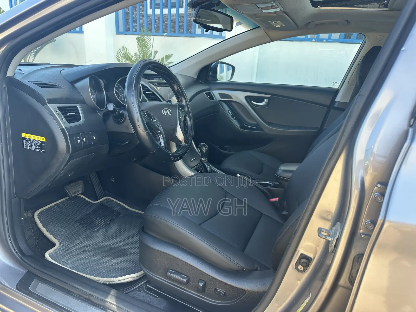 Hyundai Elantra Limited PZEV 4dr Sedan (1.8L 4cyl 6A) 2015 Gray