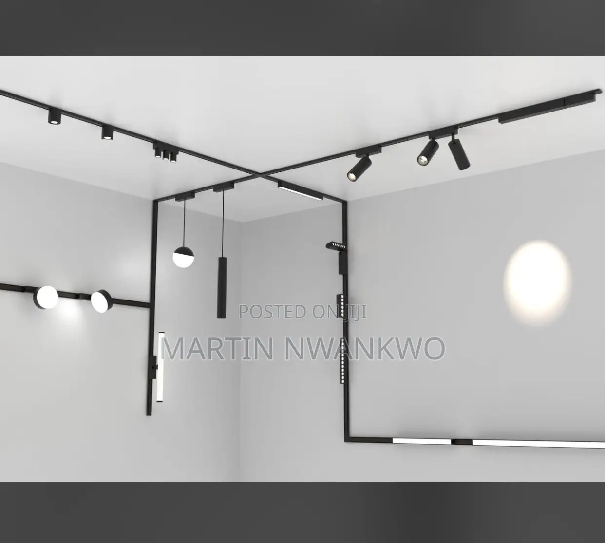 Magnetic Track Light