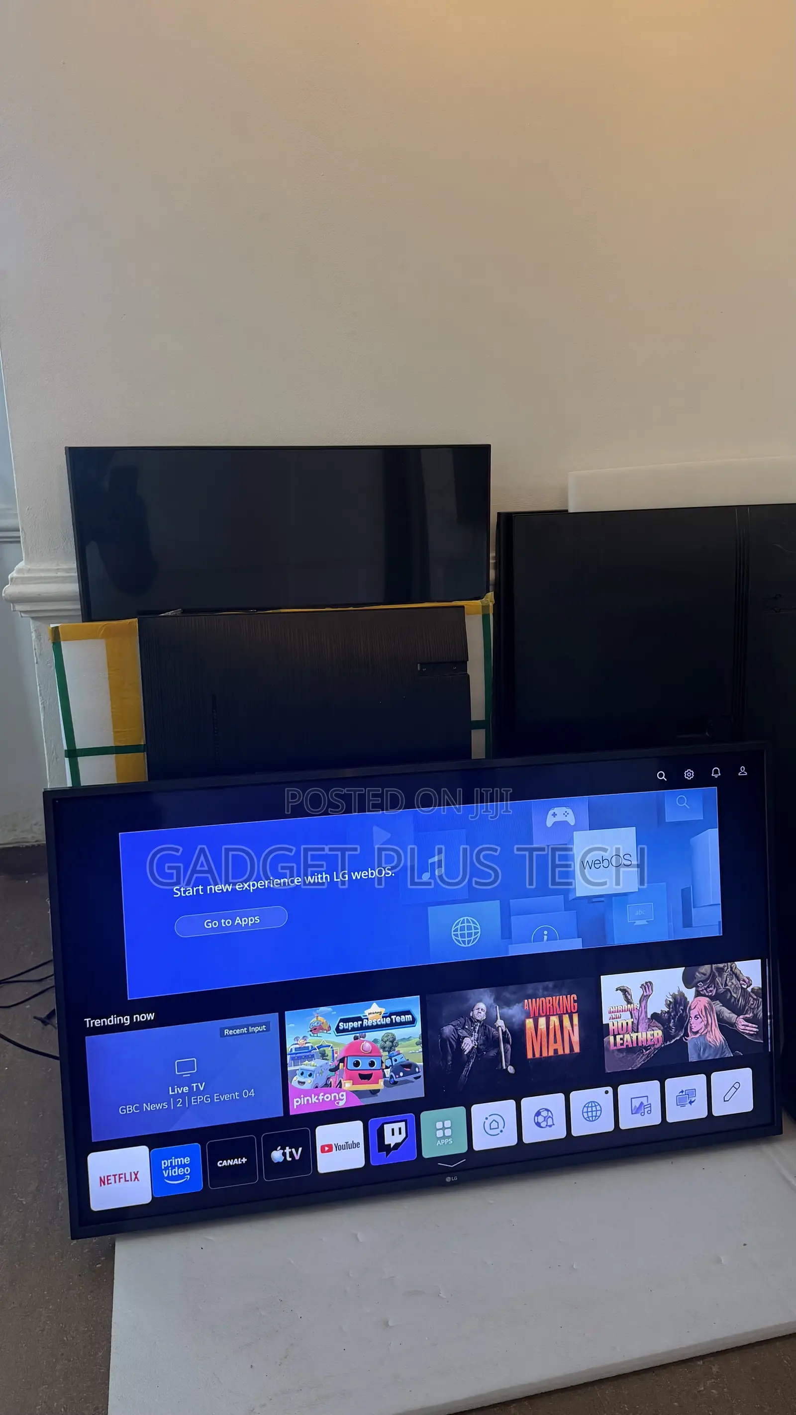 Home Used 55” LG ThinQ Ai UHD Smart TV (2021/22 Model)