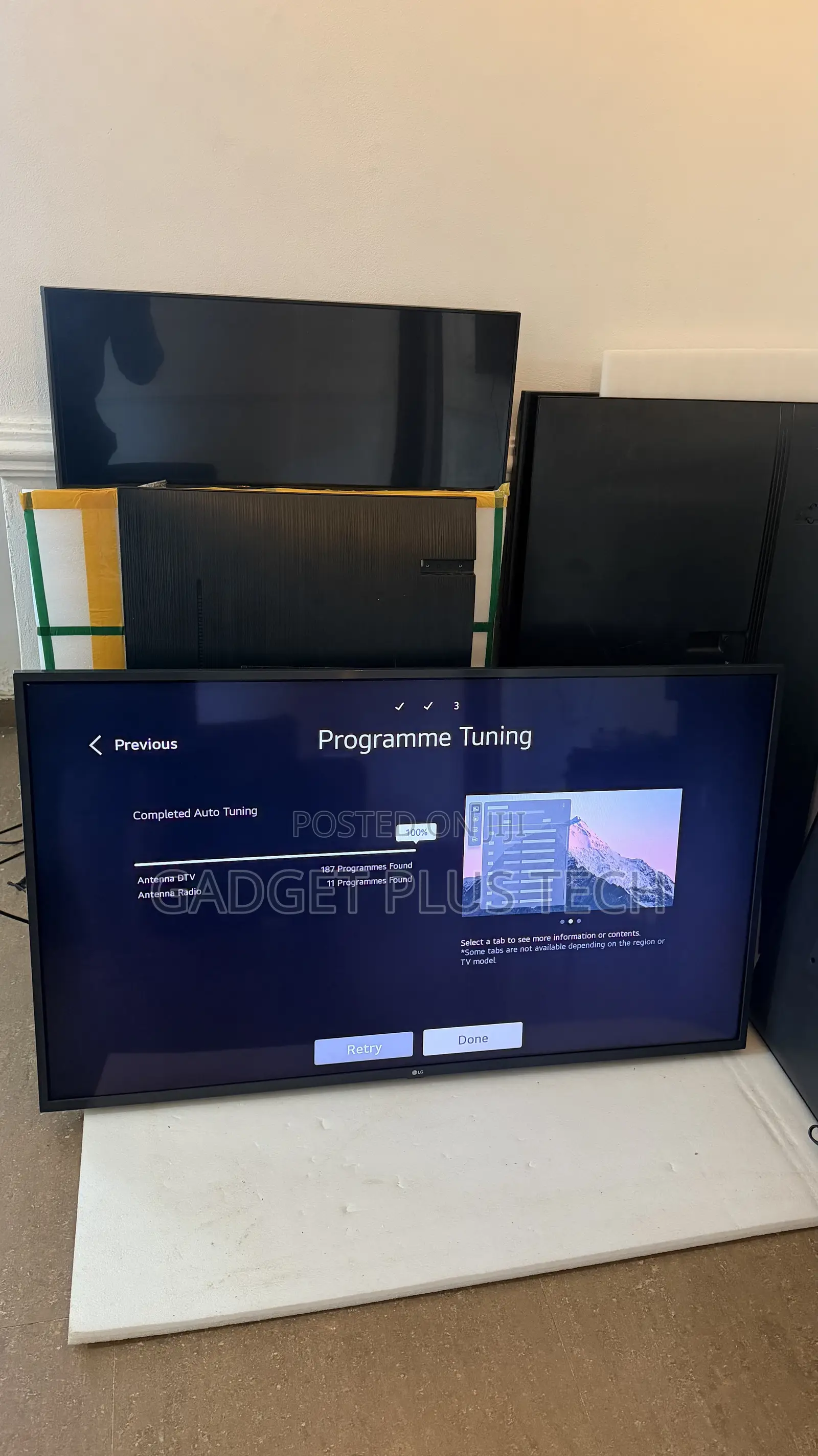 Home Used 55” LG ThinQ Ai UHD Smart TV (2021/22 Model)