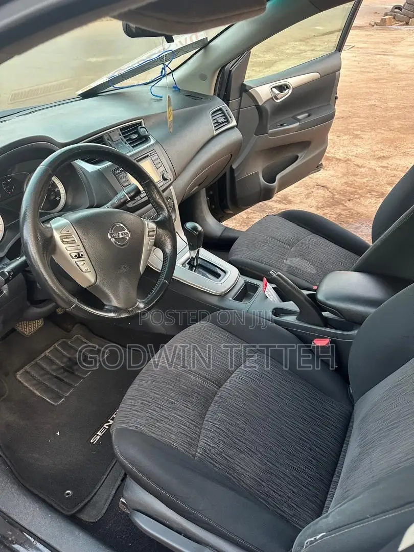 Nissan Sentra SV 4dr Sedan (1.8L 4cyl CVT) 2015 Black