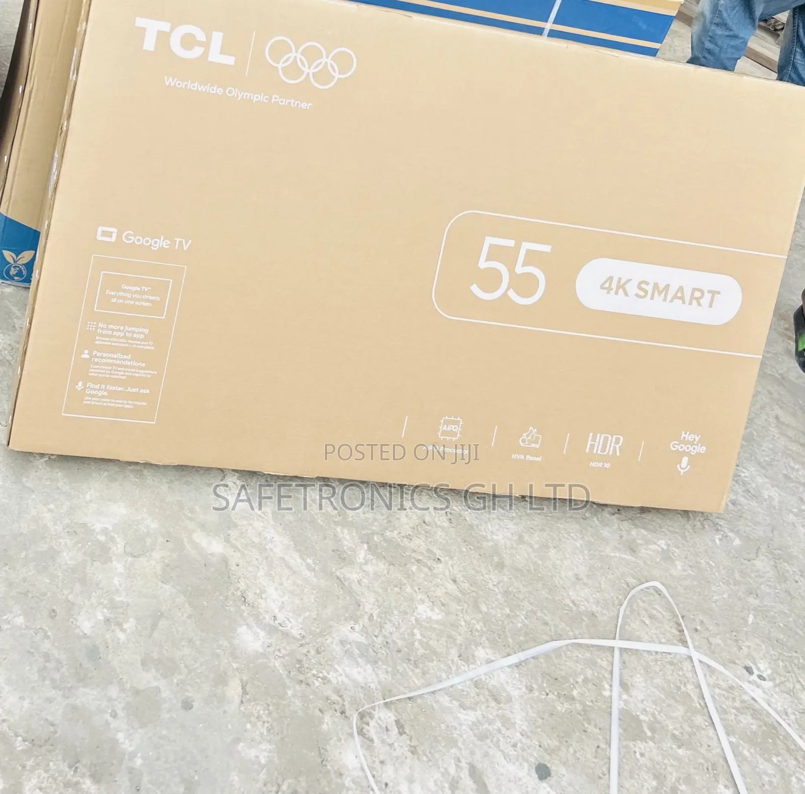 Trust Perfect Smart Uhd Android Frameless Led TCL 55 Inch TV