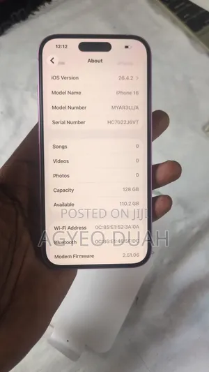 Apple iPhone 16 128 GB Pink