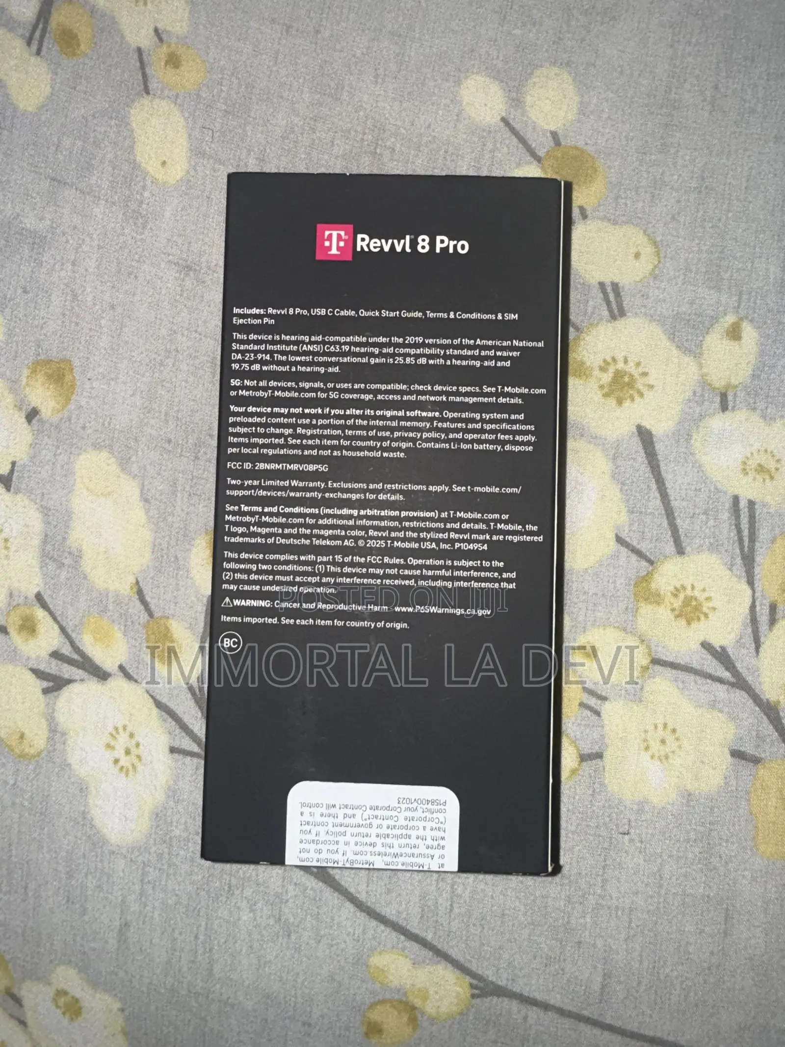 New T-Mobile Revvl 32 GB Graphite