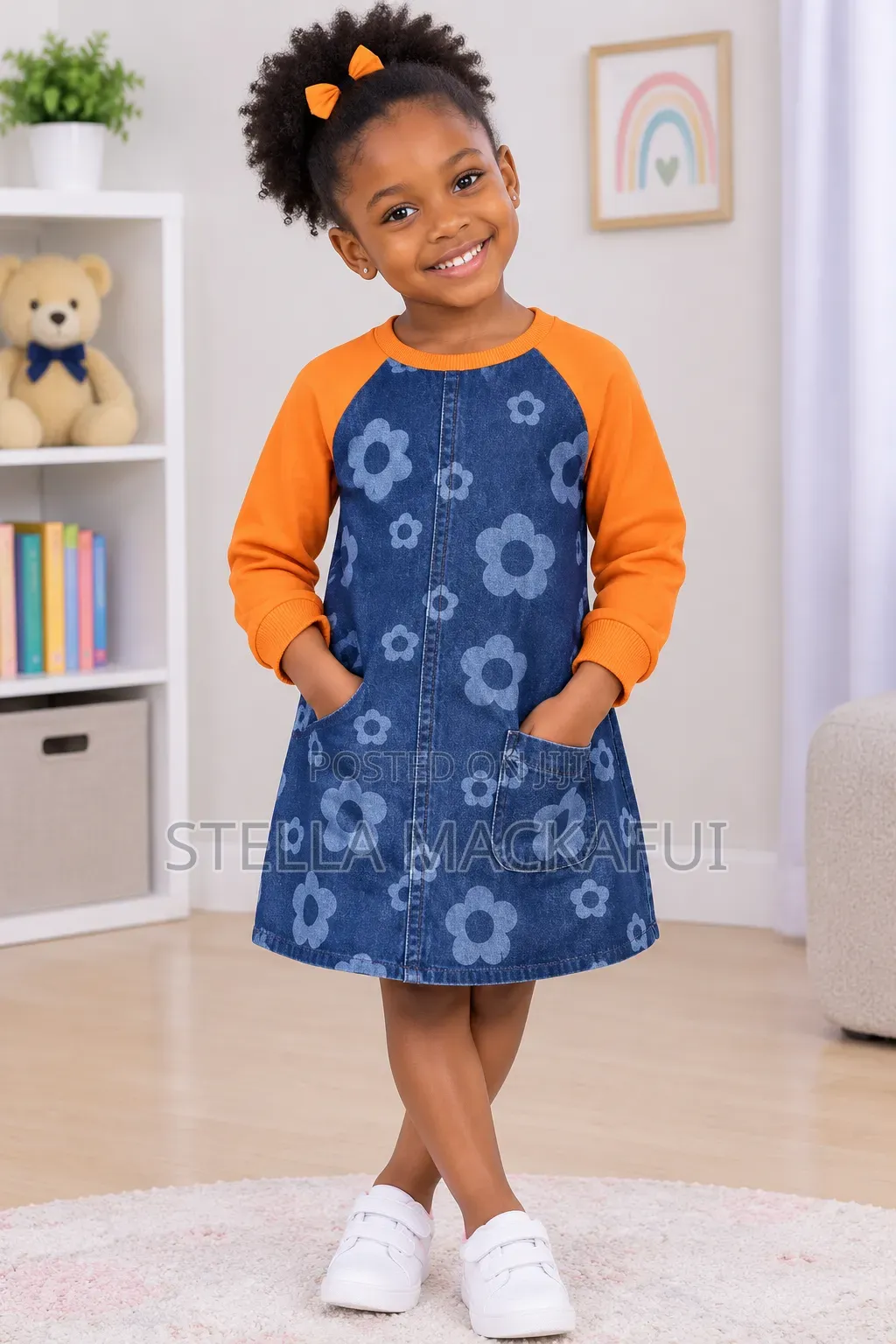 Beautiful Rainbow Dress for 2yrs , 7yrs Only