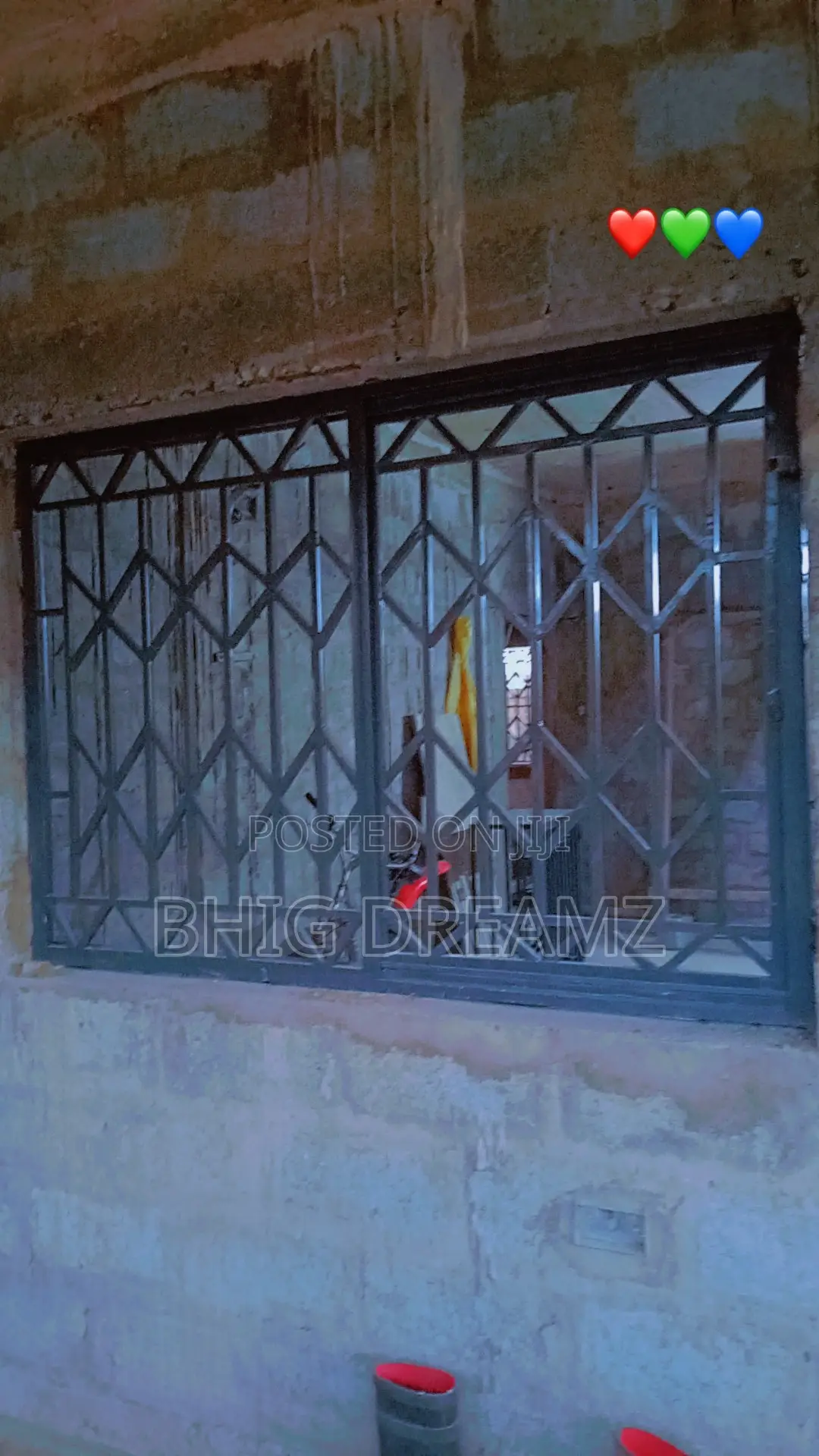 Burglar-Proof Sliding Metal Window