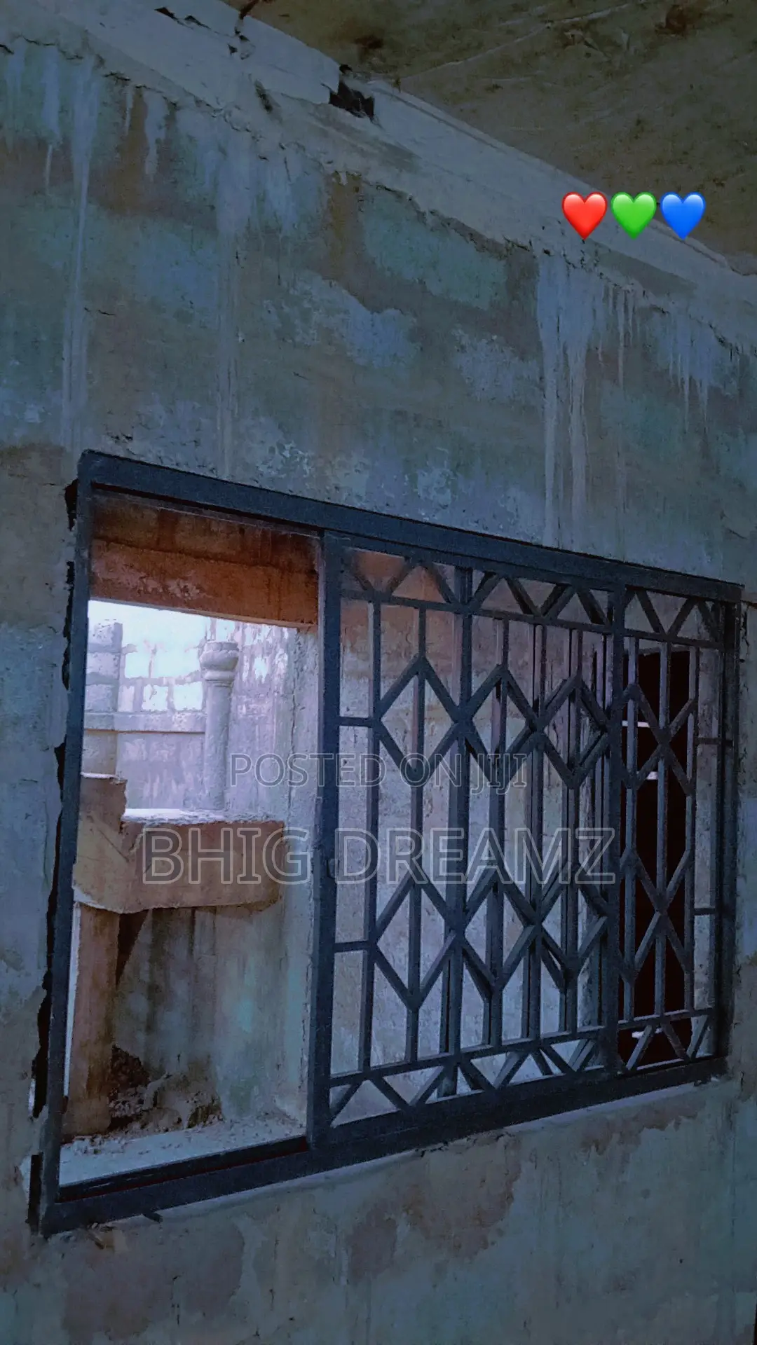 Burglar-Proof Sliding Metal Window