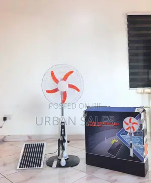 Solar Floor Fan