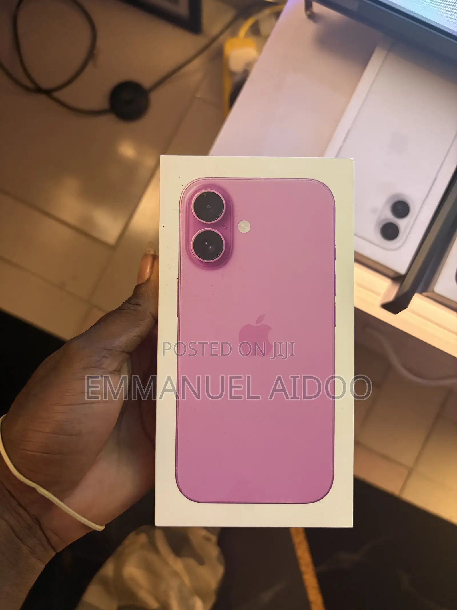 New Apple iPhone 16 128 GB Pink